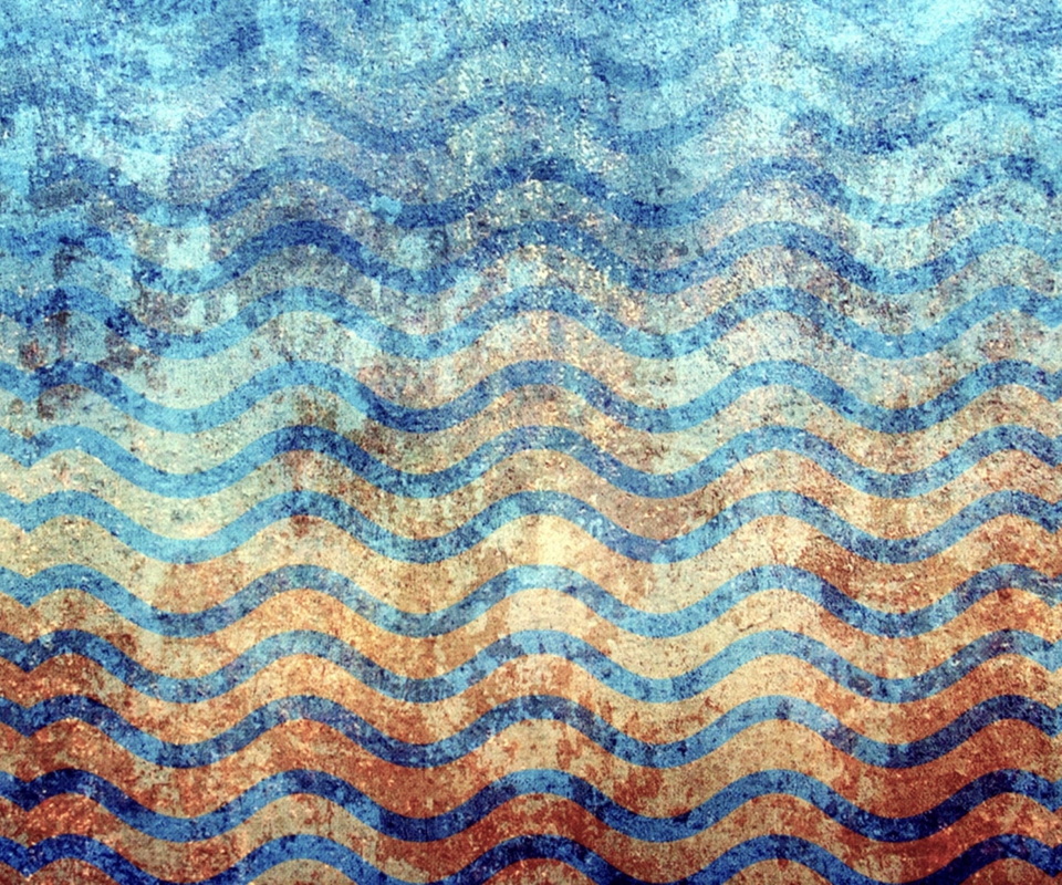 Wave Pattern wallpaper 960x800