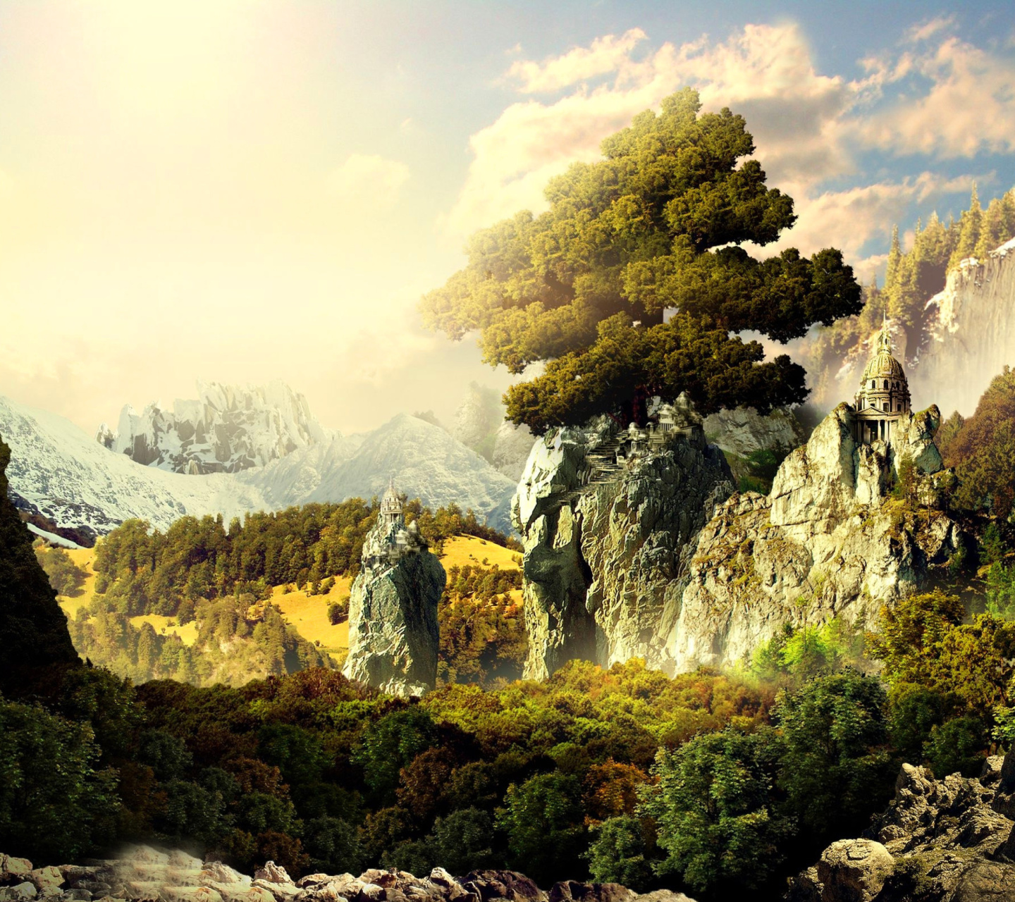 Fantasy Scenery screenshot #1 1440x1280