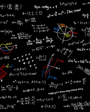 Das Math Equations Wallpaper 176x220