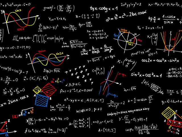 Das Math Equations Wallpaper 640x480