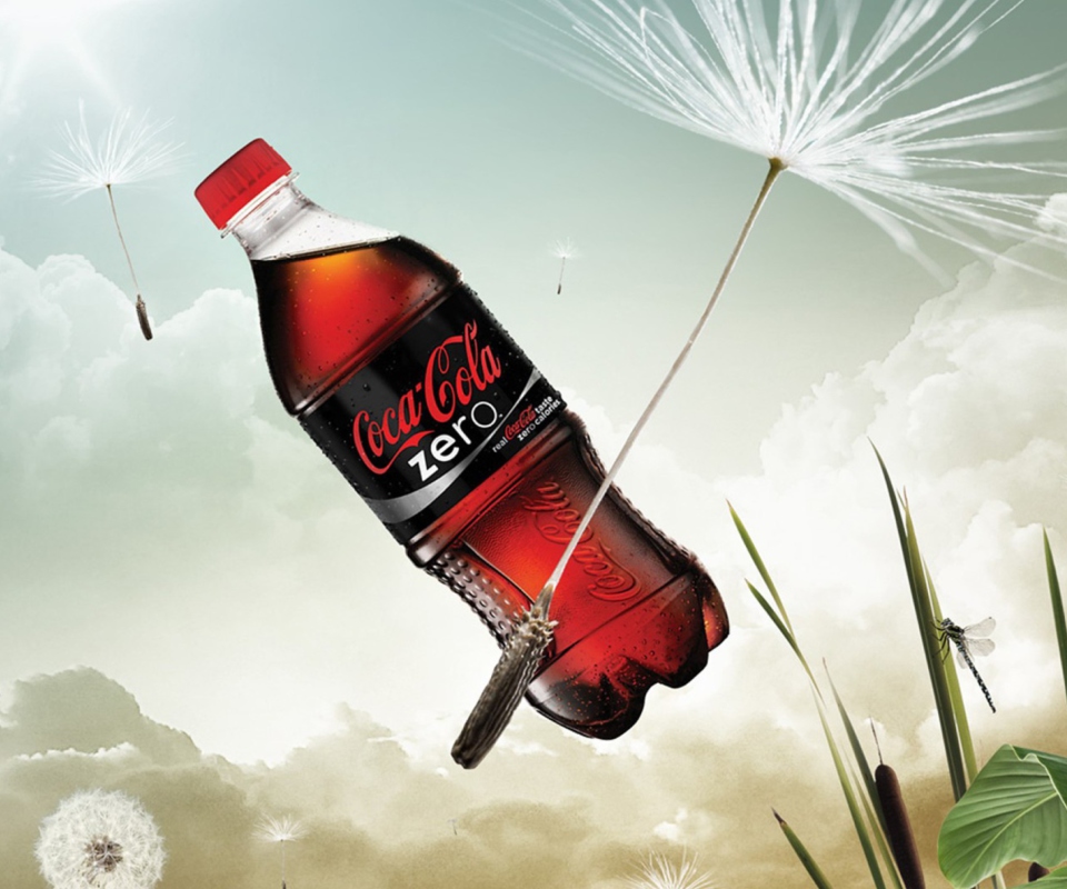 Coca Cola Bottle Floating Zero screenshot #1 960x800