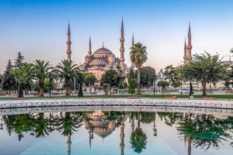 Sfondi Istanbul Mosque HD 480x320