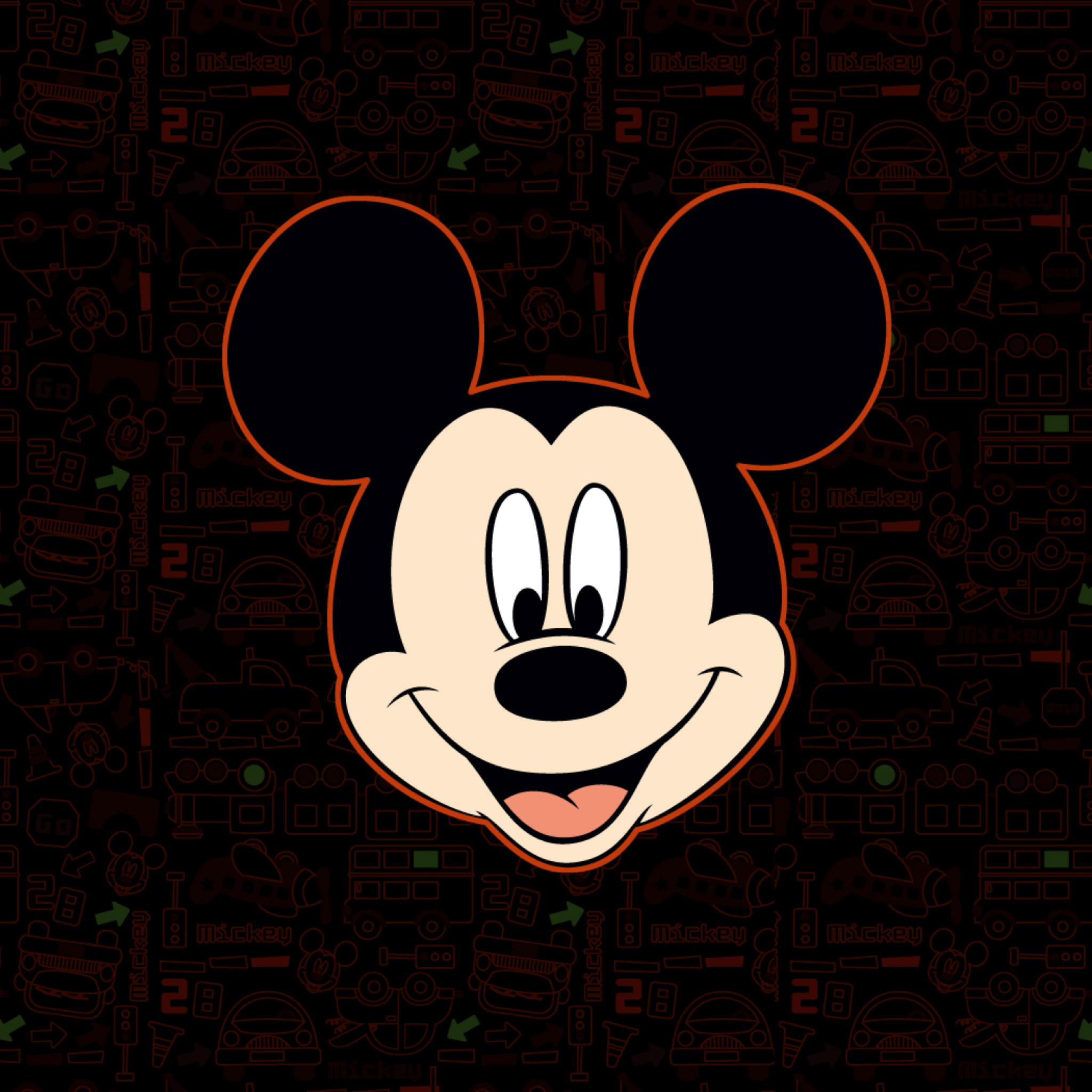 Das Mickey Mouse Wallpaper 2048x2048