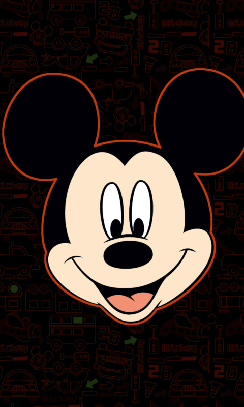 Обои Mickey Mouse 480x800