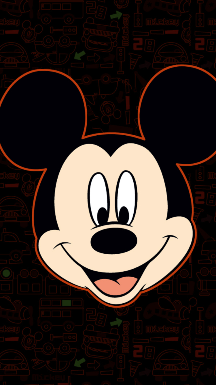 Das Mickey Mouse Wallpaper 750x1334