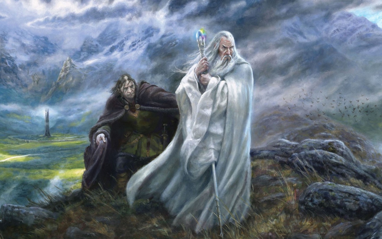 Lord of the Rings Art wallpaper 1280x800