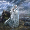 Fondo de pantalla Lord of the Rings Art 128x128