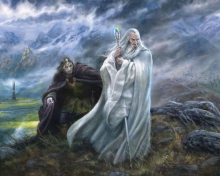 Lord of the Rings Art wallpaper 220x176