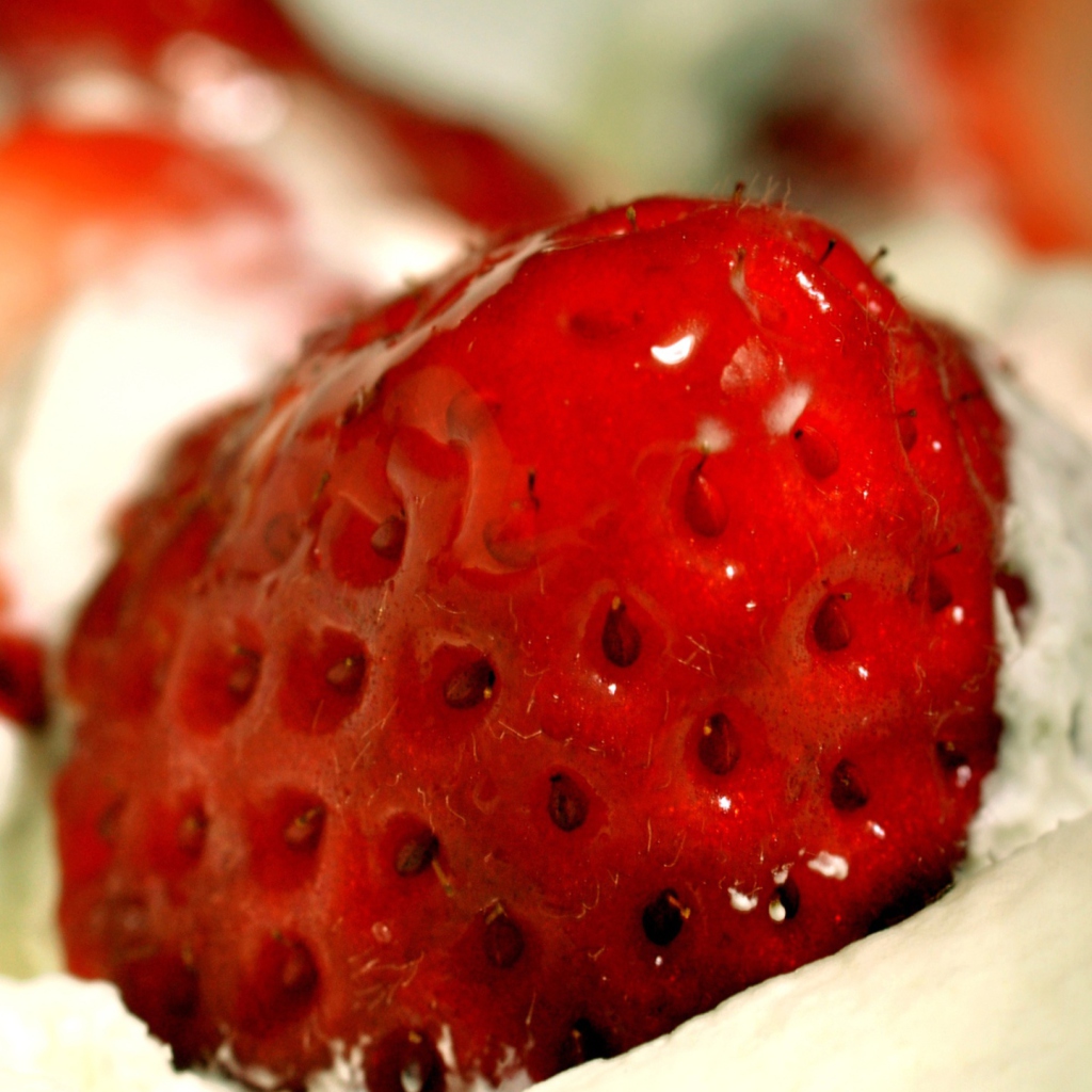 Fondo de pantalla Sweet Strawberry 1024x1024