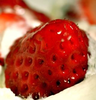 Kostenloses Sweet Strawberry Wallpaper für iPad