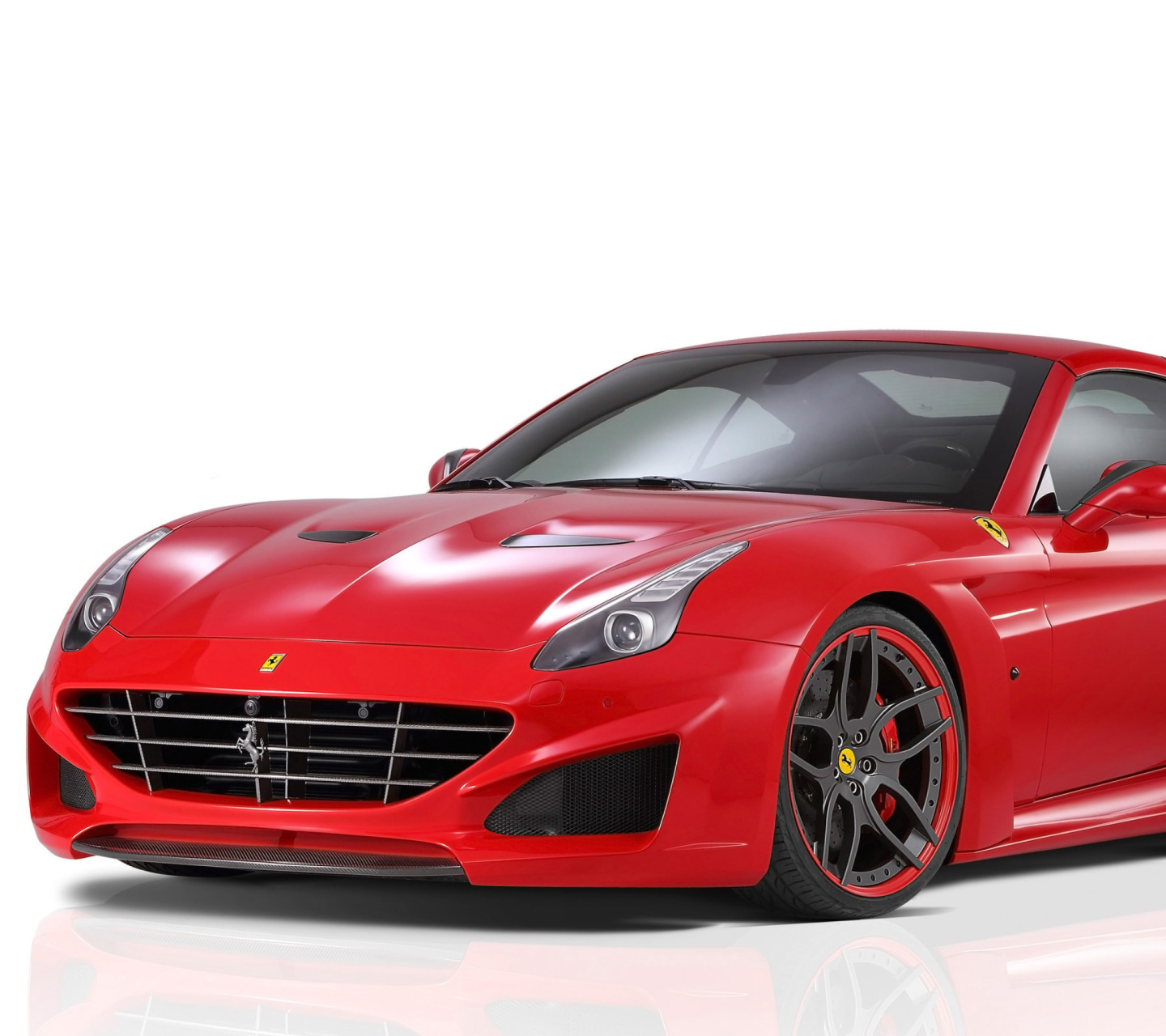 Fondo de pantalla Novitec Rosso Ferrari California 1440x1280