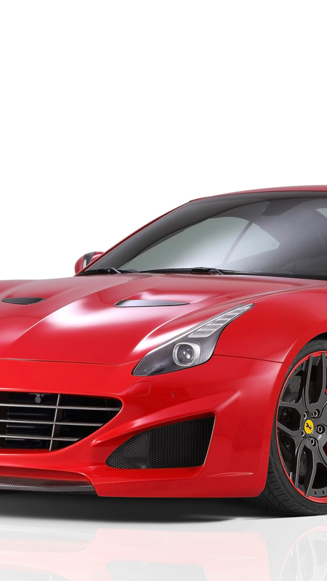 Screenshot №1 pro téma Novitec Rosso Ferrari California 640x1136