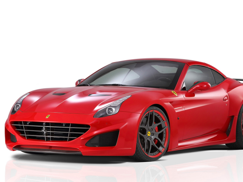 Screenshot №1 pro téma Novitec Rosso Ferrari California 800x600