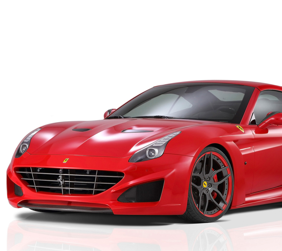 Screenshot №1 pro téma Novitec Rosso Ferrari California 960x854