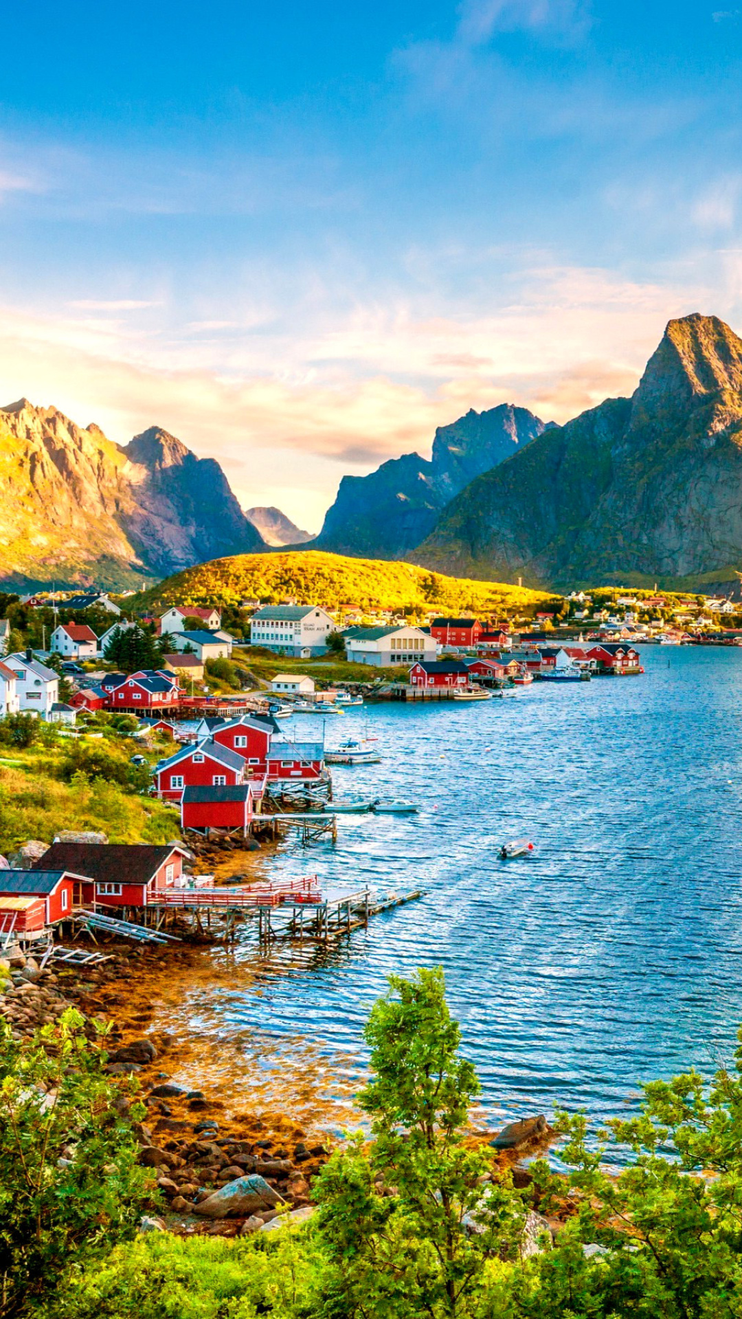 Обои Norway Stunning Landscape 1080x1920