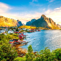 Sfondi Norway Stunning Landscape 208x208