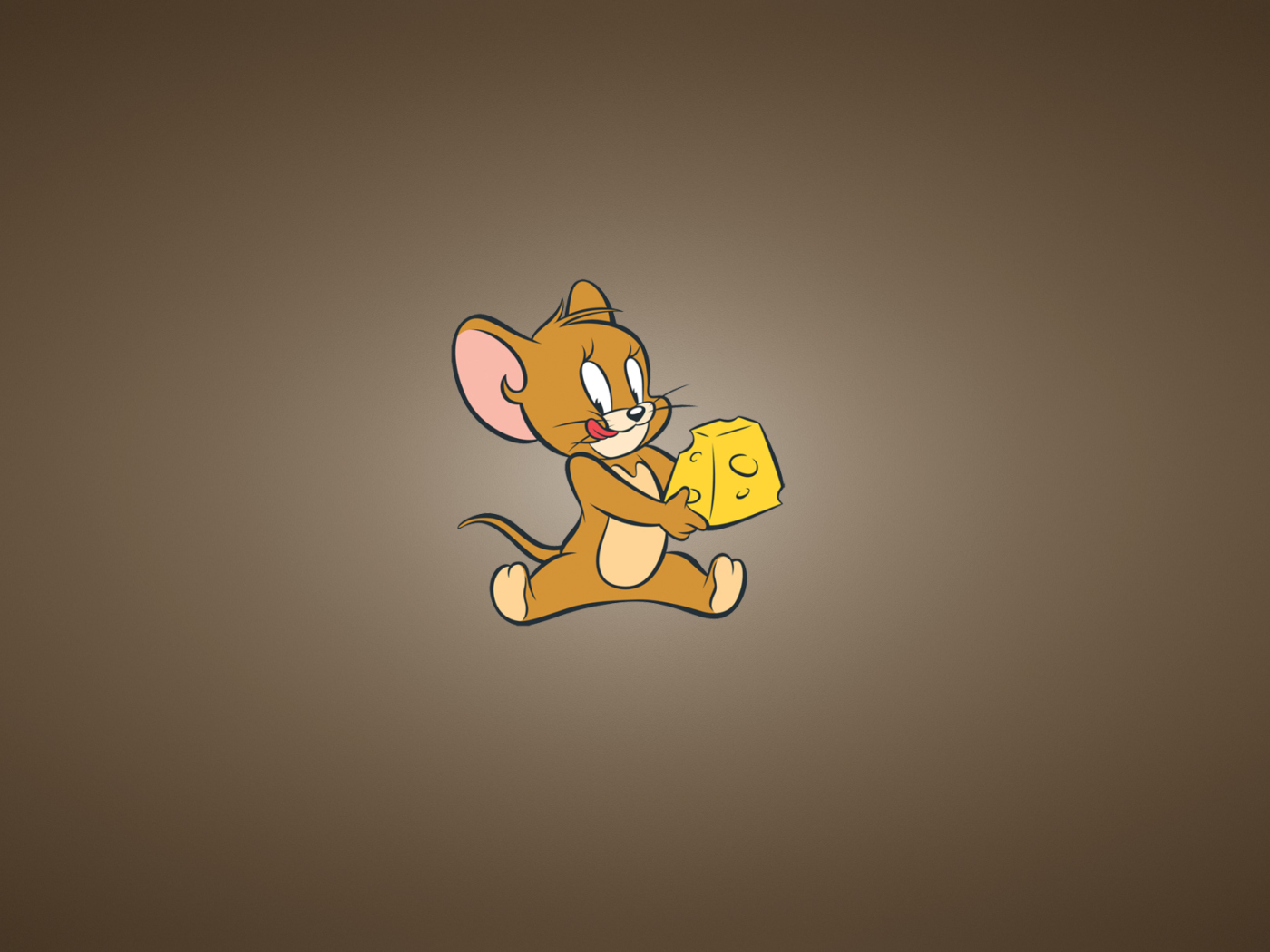 Screenshot №1 pro téma Tom And Jerry Mouse With Cheese 1400x1050