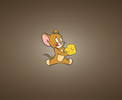 Fondo de pantalla Tom And Jerry Mouse With Cheese 176x144