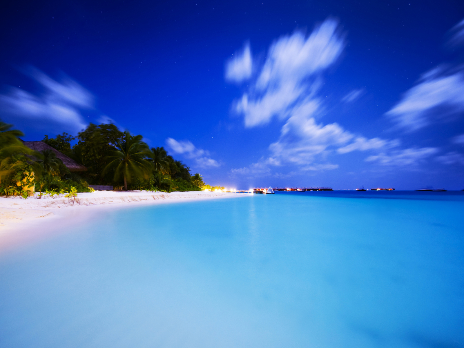 Das Tropical Summer Beach HDR Wallpaper 1600x1200