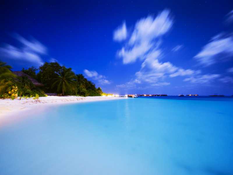 Tropical Summer Beach HDR screenshot #1 800x600