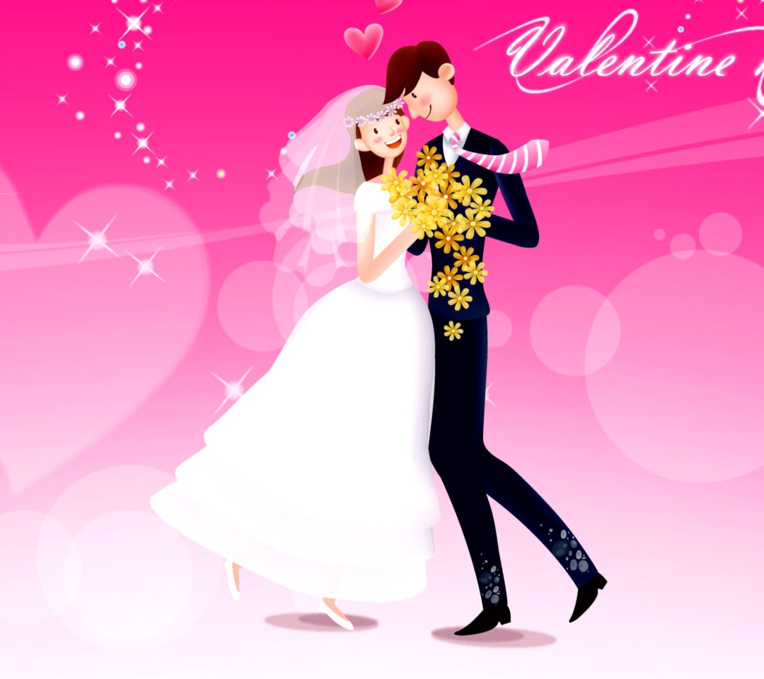 Das Valentine Day Wallpaper 1080x960