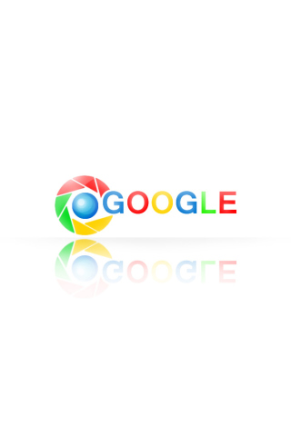 Das Google Chrome Wallpaper 320x480
