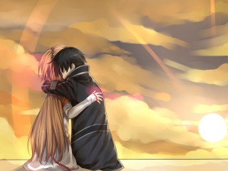 Anime Hug screenshot #1 320x240
