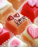 Обои Love Cupcakes 128x160