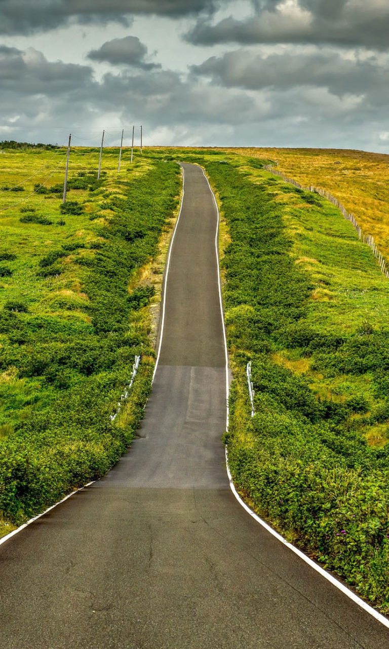 Das Highway in Scotland Wallpaper 768x1280