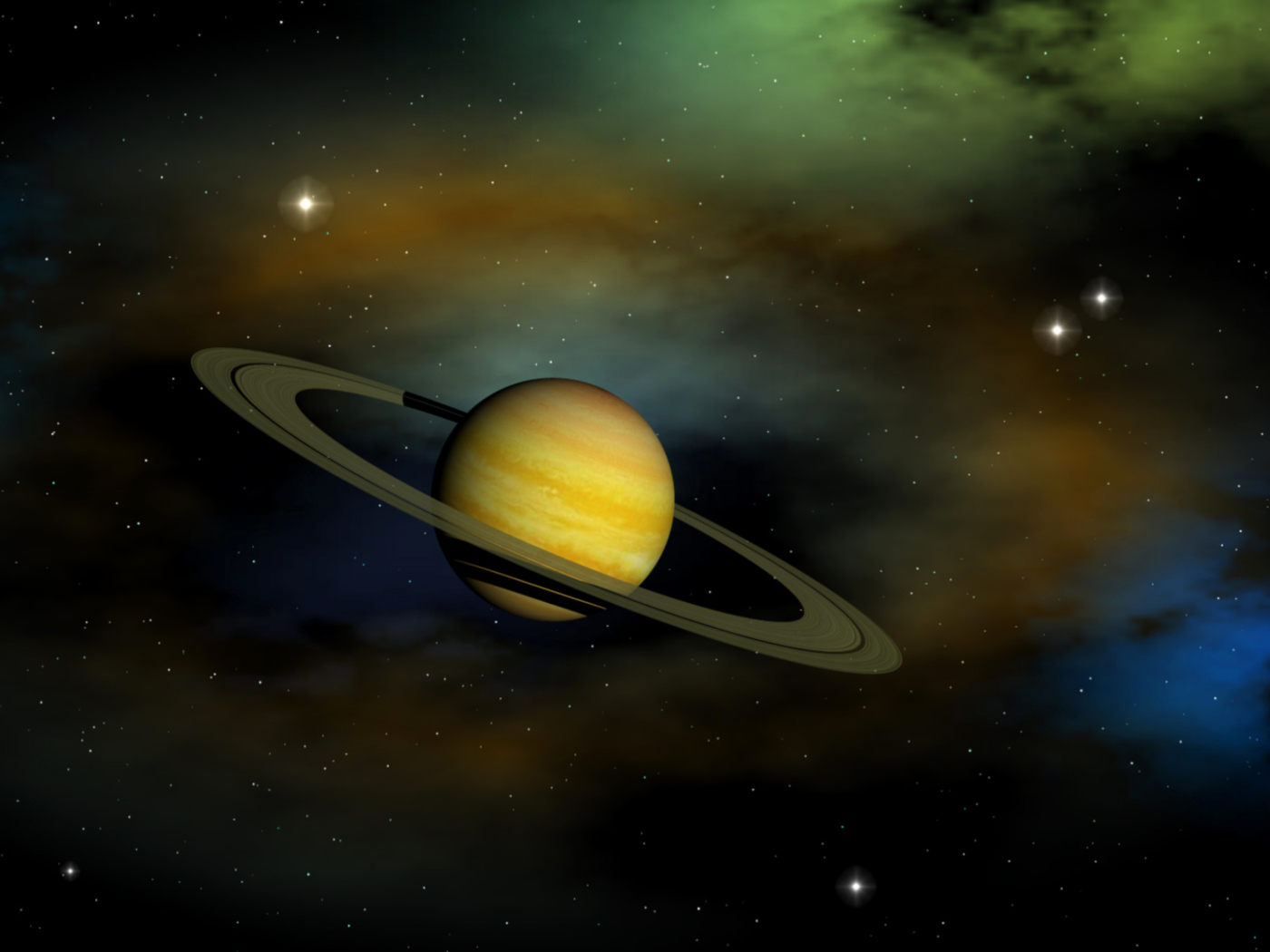 Screenshot №1 pro téma Saturn 1400x1050