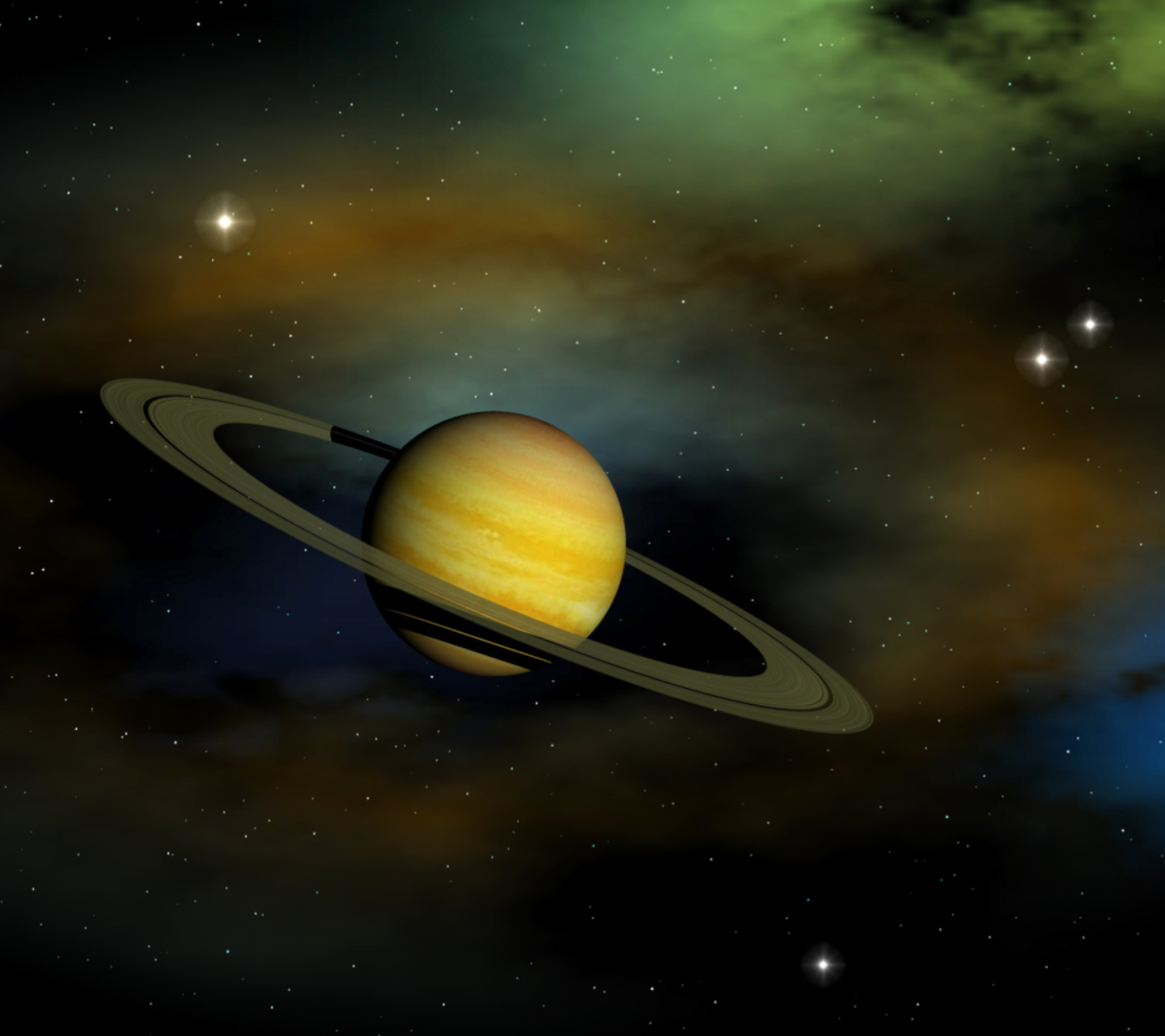 Screenshot №1 pro téma Saturn 1440x1280