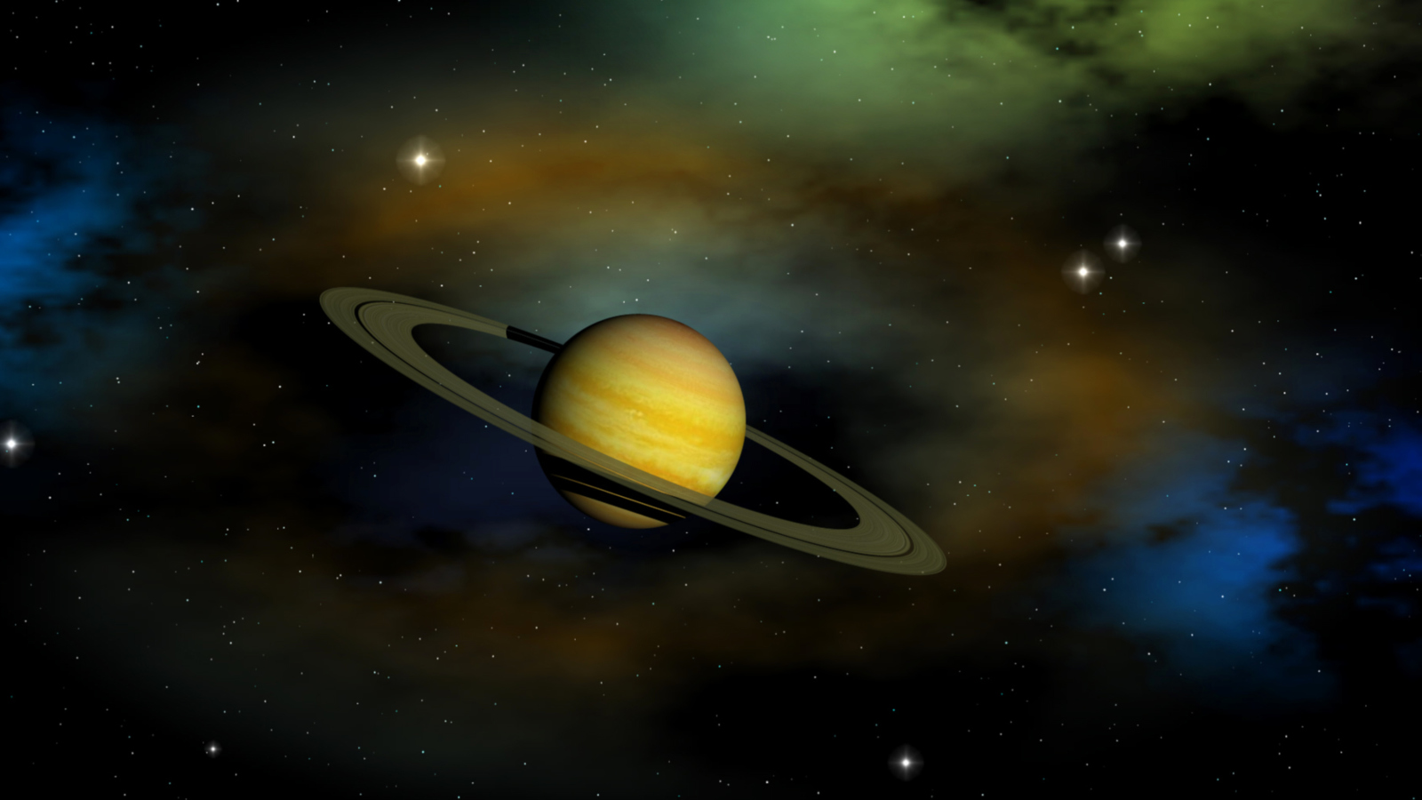 Saturn wallpaper 1600x900