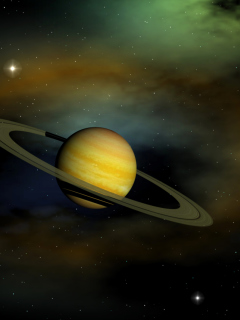 Saturn wallpaper 240x320