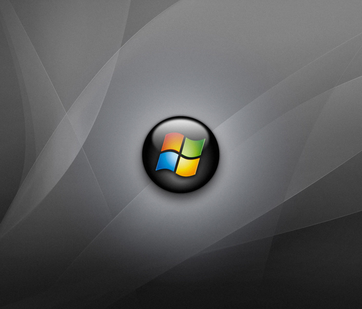 Fondo de pantalla Windows Vista Grey 1200x1024