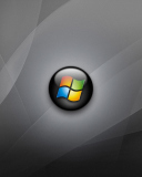 Fondo de pantalla Windows Vista Grey 128x160
