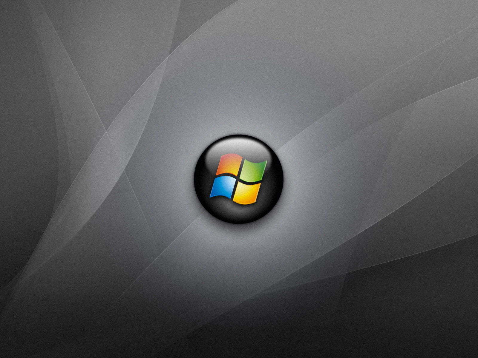 Das Windows Vista Grey Wallpaper 1600x1200