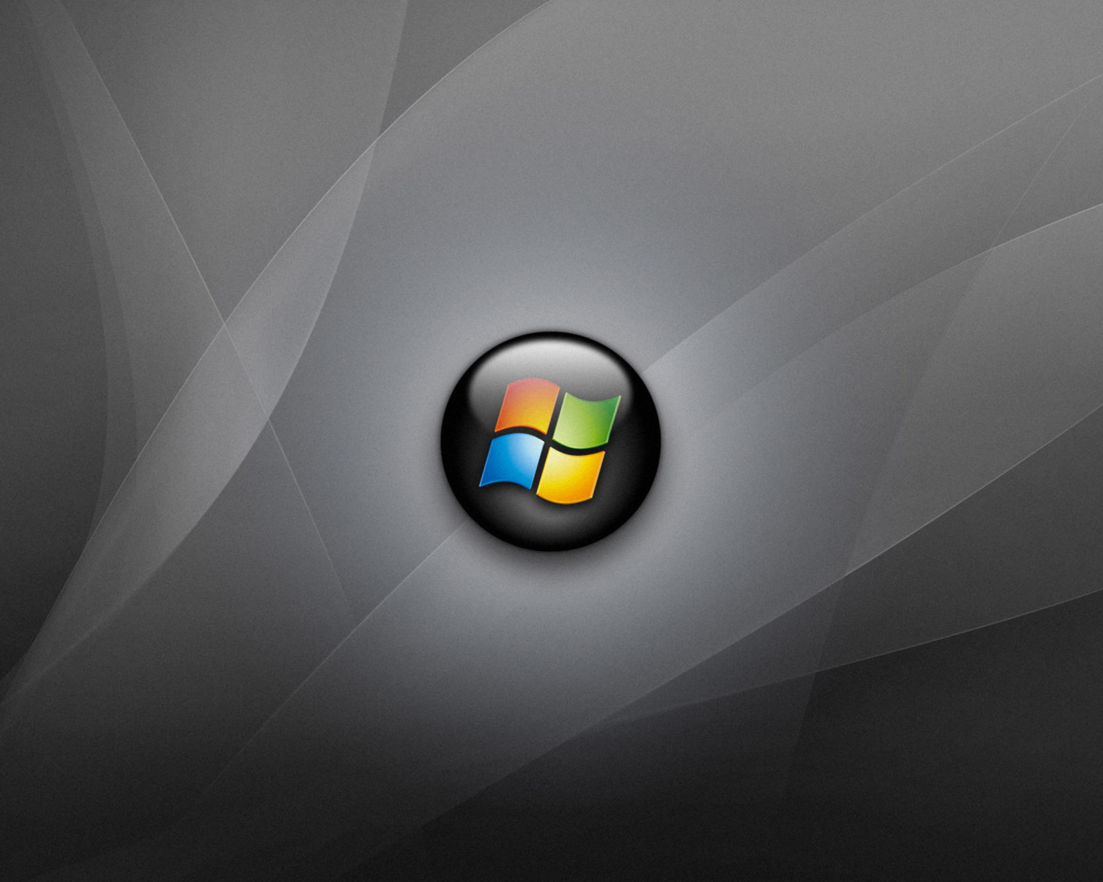 Das Windows Vista Grey Wallpaper 1600x1280