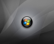 Fondo de pantalla Windows Vista Grey 176x144