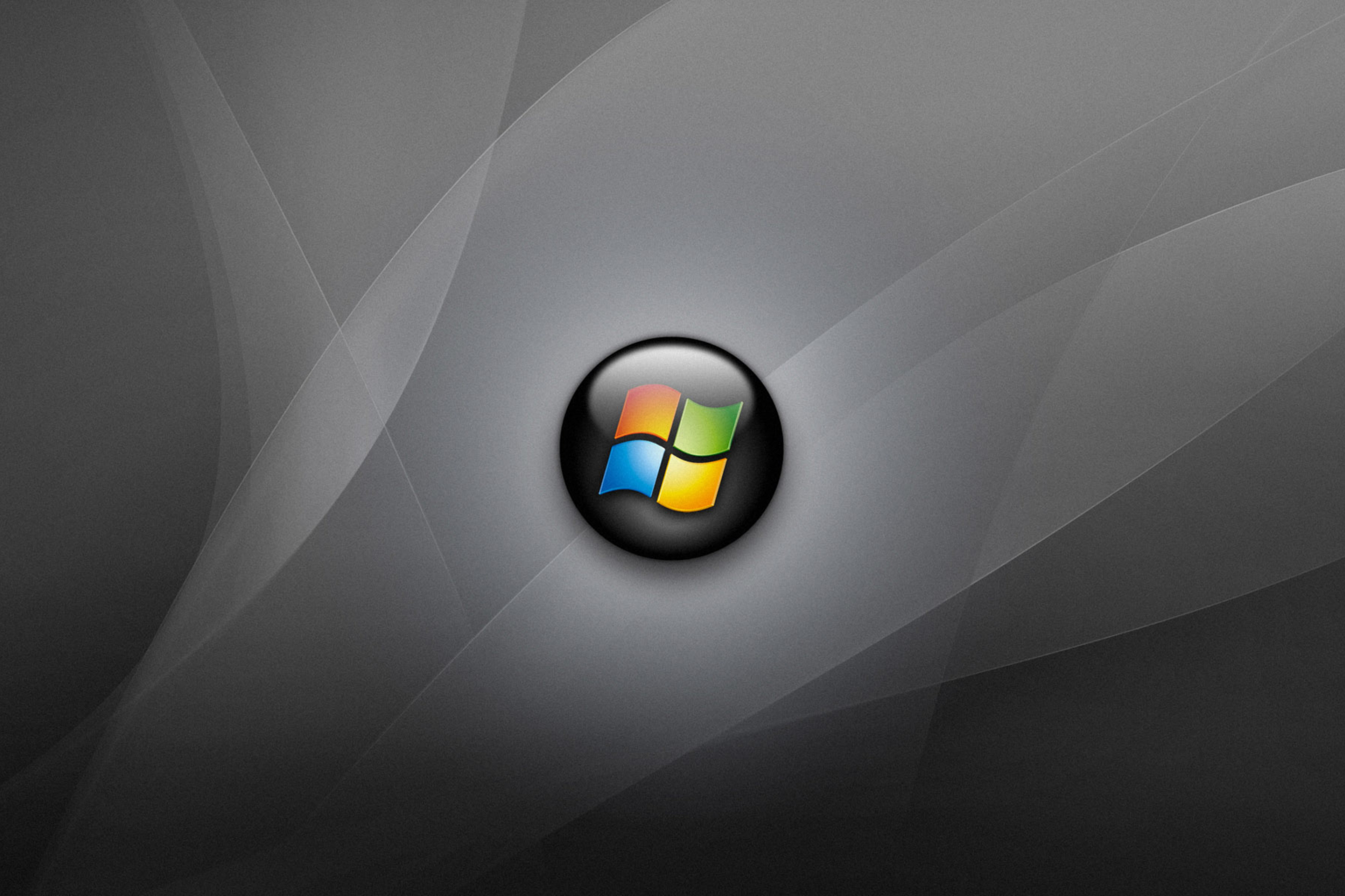 Fondo de pantalla Windows Vista Grey 2880x1920