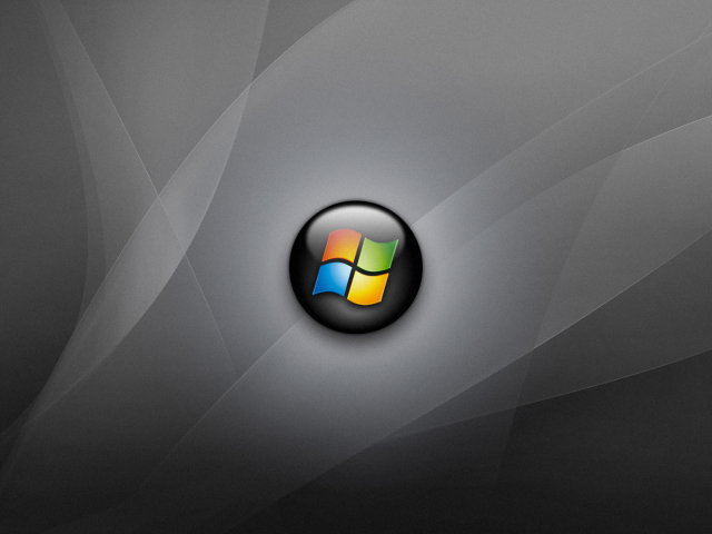 Das Windows Vista Grey Wallpaper 640x480