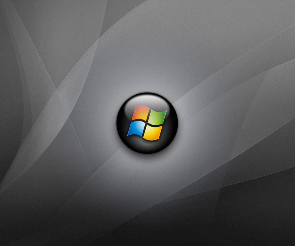 Windows Vista Grey wallpaper 960x800