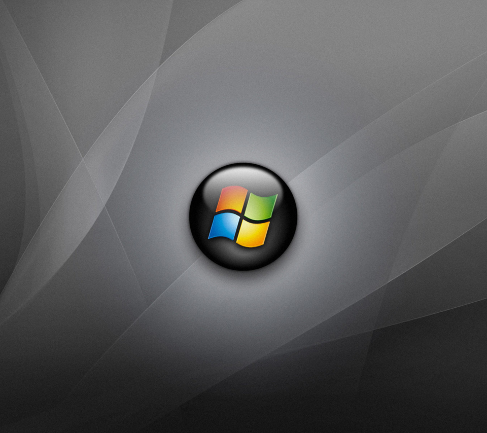 Das Windows Vista Grey Wallpaper 960x854