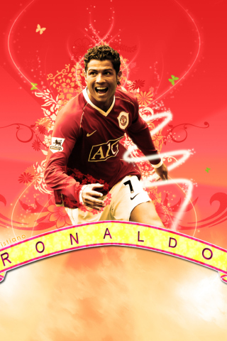 Fondo de pantalla Cristiano Ronaldo 320x480