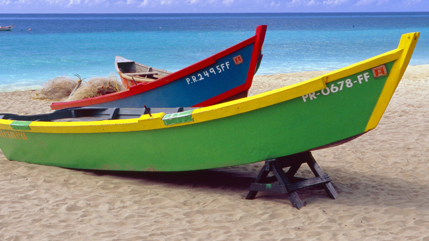 Beach Puerto Rico screenshot #1 1366x768