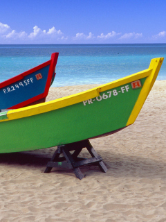 Fondo de pantalla Beach Puerto Rico 240x320