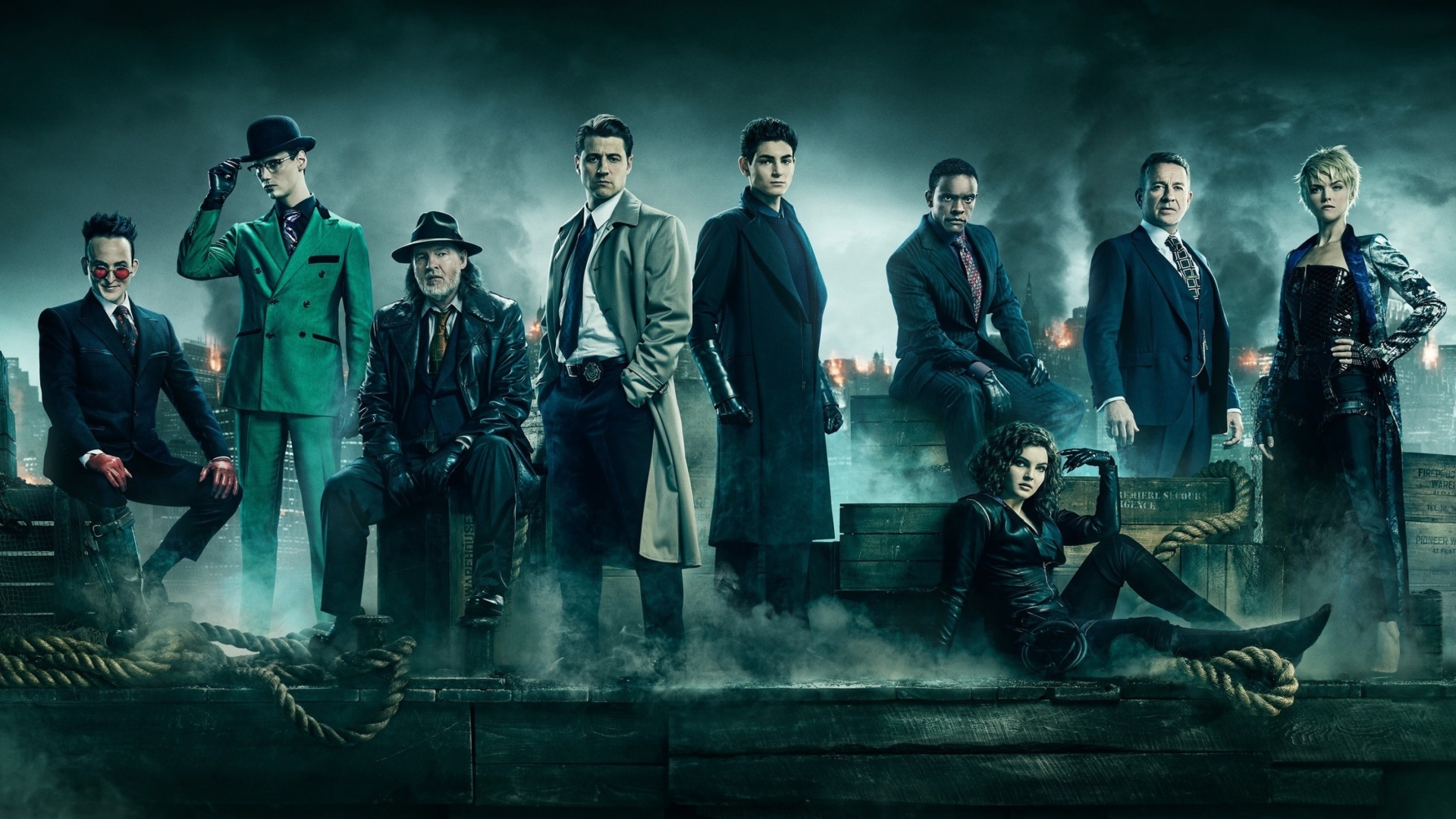 Fondo de pantalla Gotham Season 5 TV Series 1920x1080