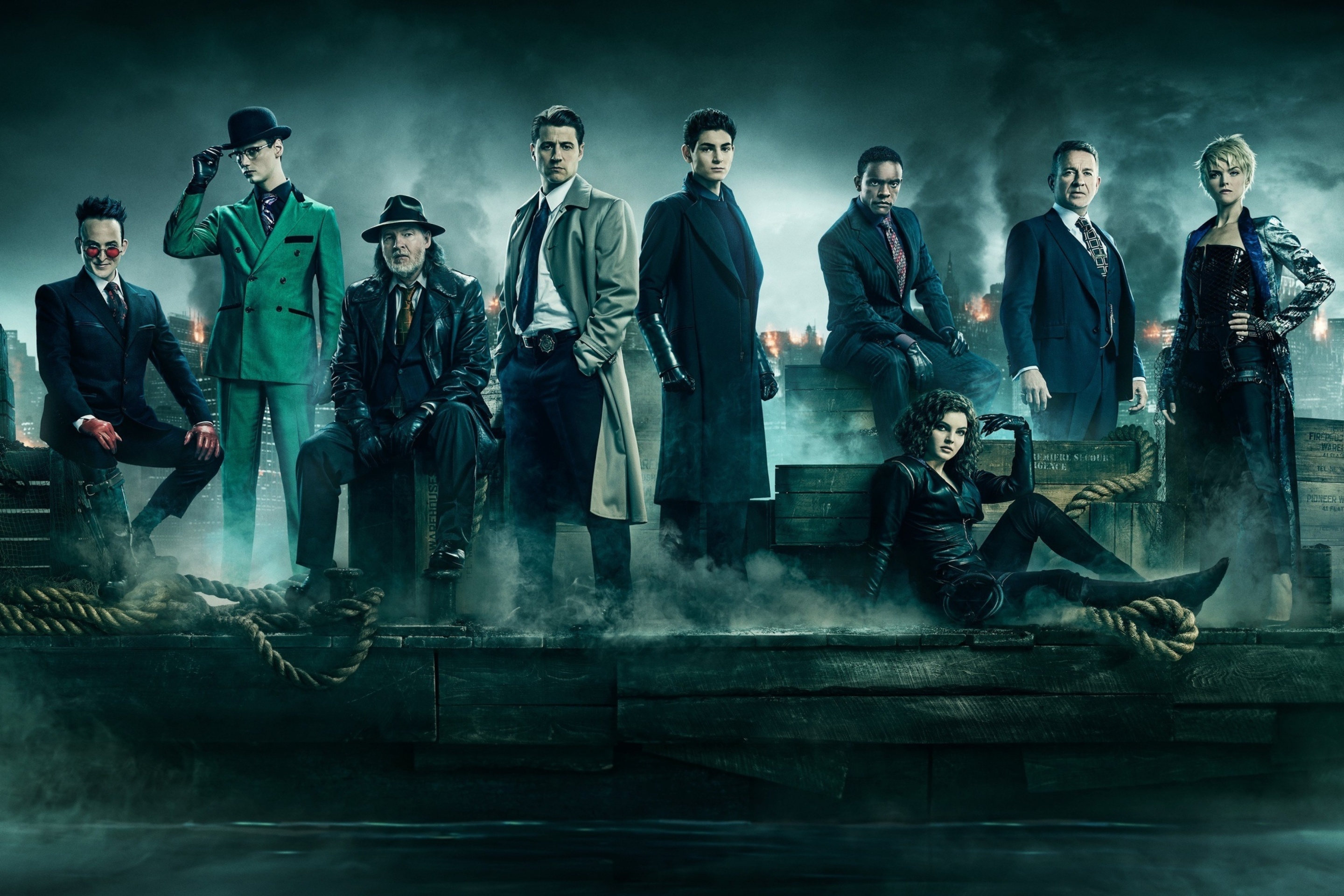 Das Gotham Season 5 TV Series Wallpaper 2880x1920