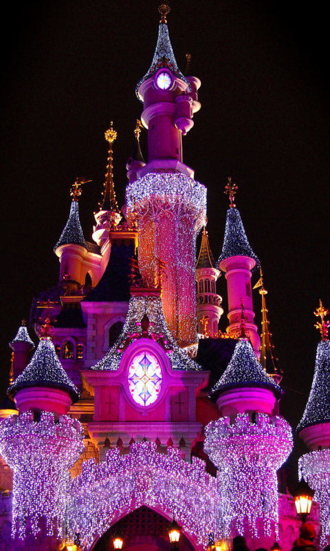 Disney Xmas Castle screenshot #1 480x800