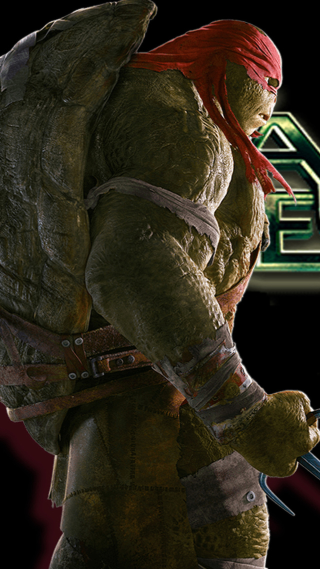 Screenshot №1 pro téma TMNT 2014 - Raphael 640x1136