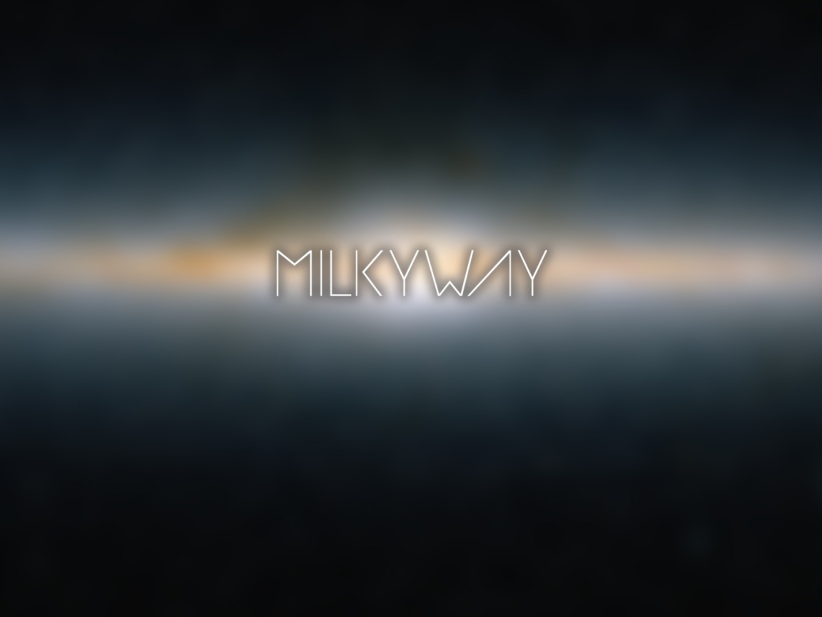 Milky Way wallpaper 1152x864